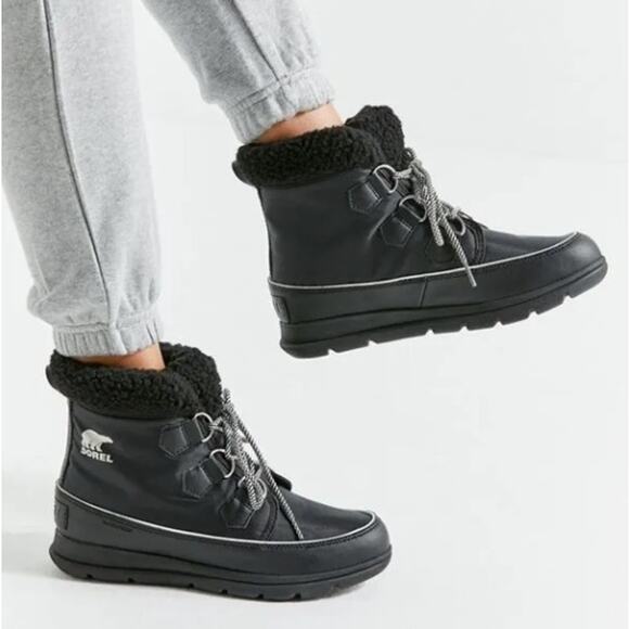 Sorel Shoes - SOREL Explorer Carnival Boot Black Sz 12 NIB $159